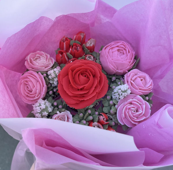 Floral Cupcake Bouquet