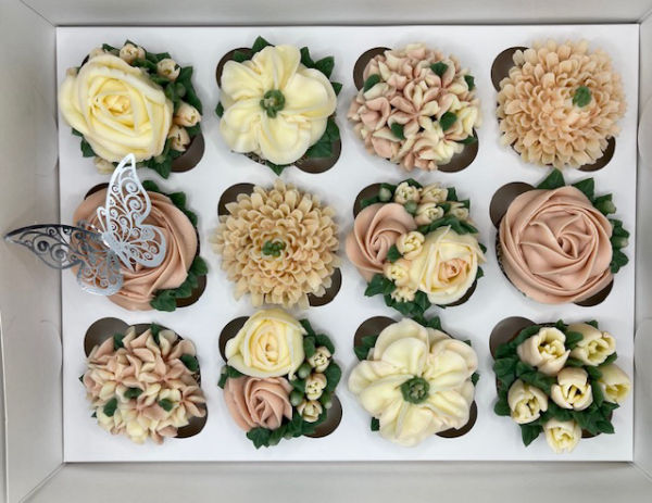 Floral Cupcakes